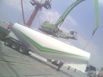 Semi-reboque cisterna para transporte de cemento novo LIDER 2024 NEW 80 TONS CAPACITY FROM MANUFACTURER READY IN STOCK: foto 4