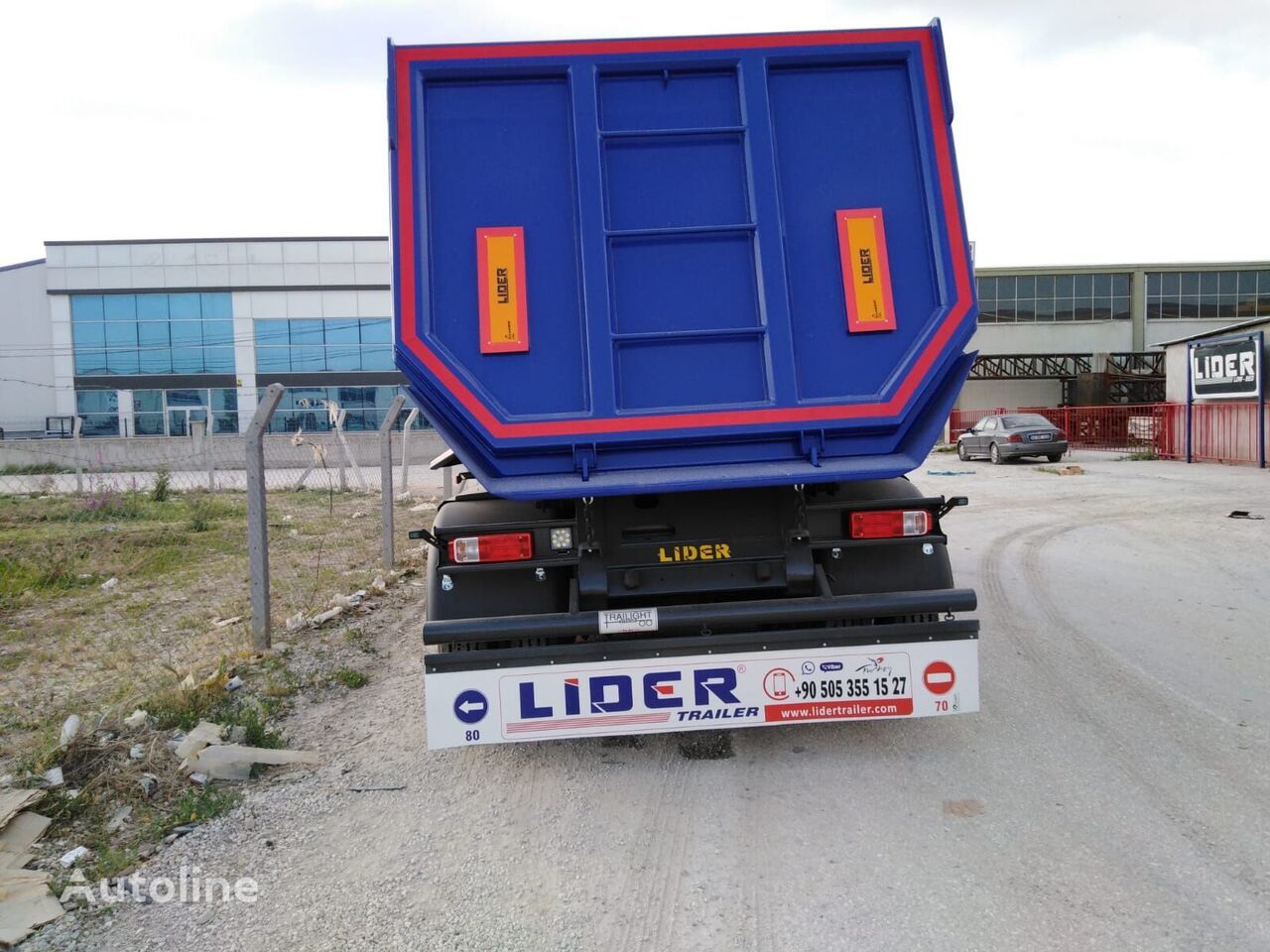 Semi-reboque basculante novo LIDER 2024 NEW READY IN STOCKS DIRECTLY FROM MANUFACTURER COMPANY AVAILABLE: foto 17