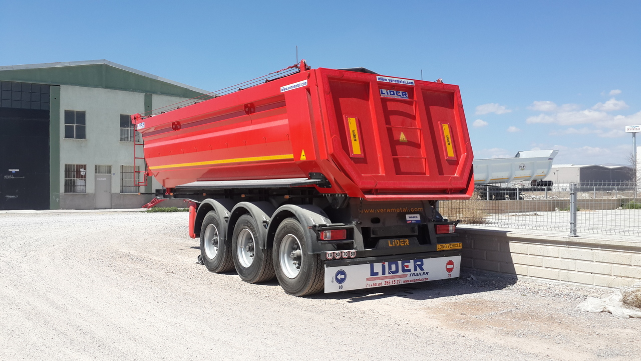 Semi-reboque basculante novo LIDER LIDER NEW 2024 Year DUMPER SEMI TRAILER  READY IN STOCKS: foto 10