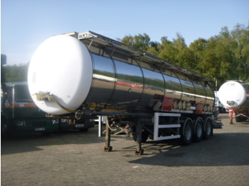 Semi-reboque cisterna para transporte de produtos químicos L.A.G. Chemical tank inox 30 m3 / 1 comp + pump: foto 1