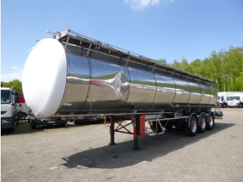 Semi-reboque cisterna para transporte de produtos químicos L.A.G. Chemical tank inox 37.2 m3 / 4 comp: foto 1