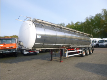 Semi-reboque cisterna para transporte de alimentos L.A.G. Food / chemical tank inox 34.6 m3 / 2 comp + pump: foto 1