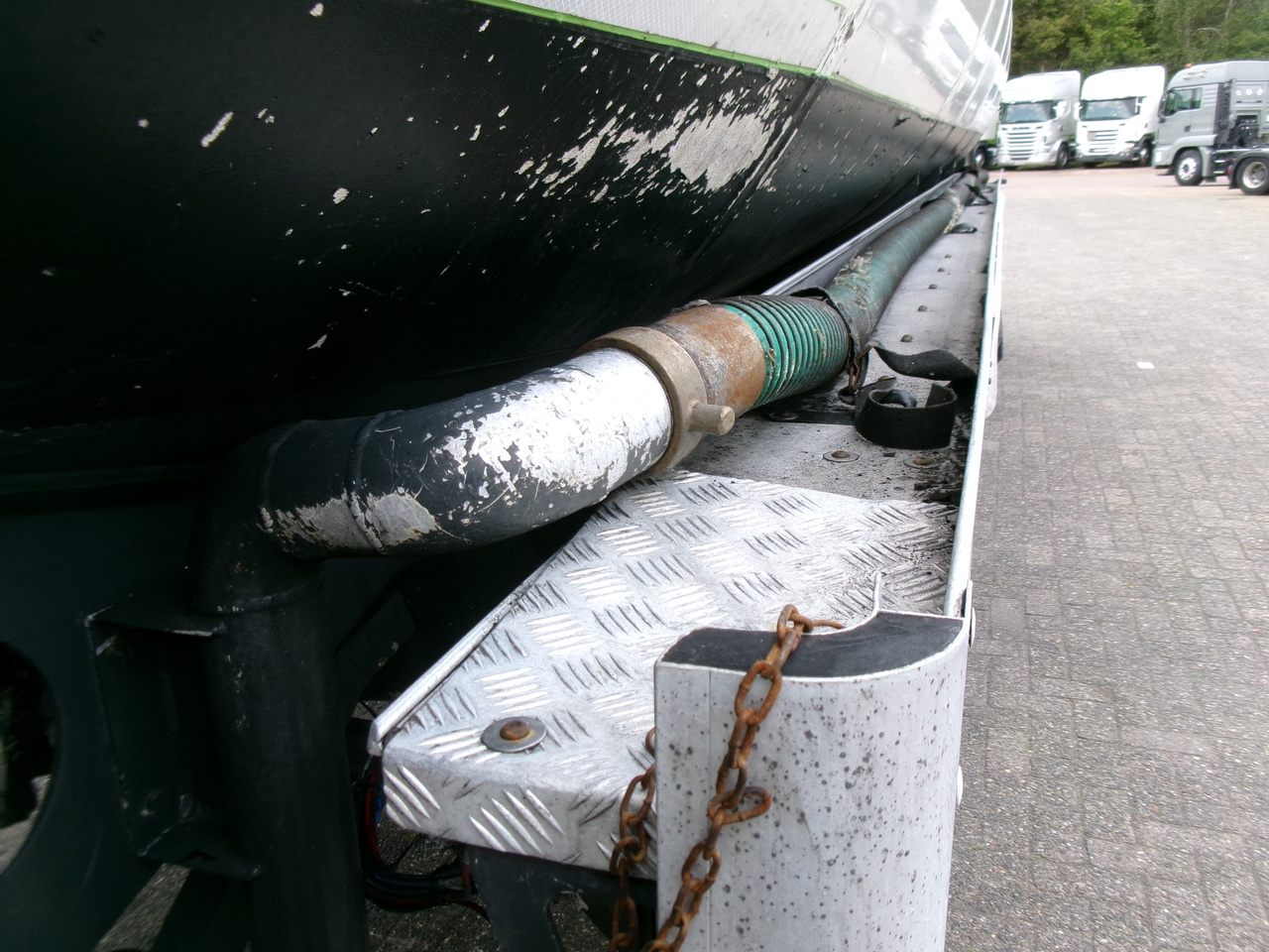 Semi-reboque cisterna para transporte de combustível Lakeland Fuel tank alu 42.8 m3 / 6 comp + pump: foto 15