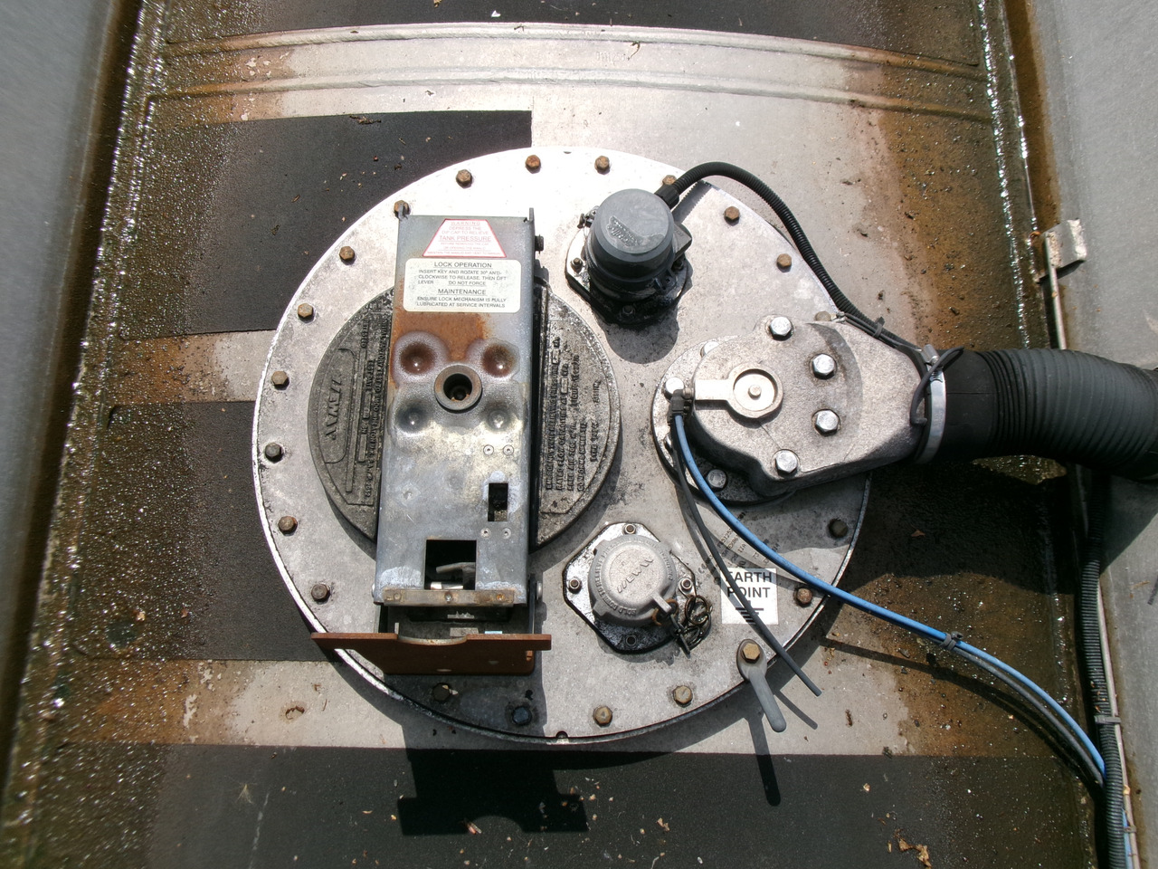 Semi-reboque cisterna para transporte de combustível Lakeland Fuel tank alu 42.8 m3 / 6 comp + pump: foto 26
