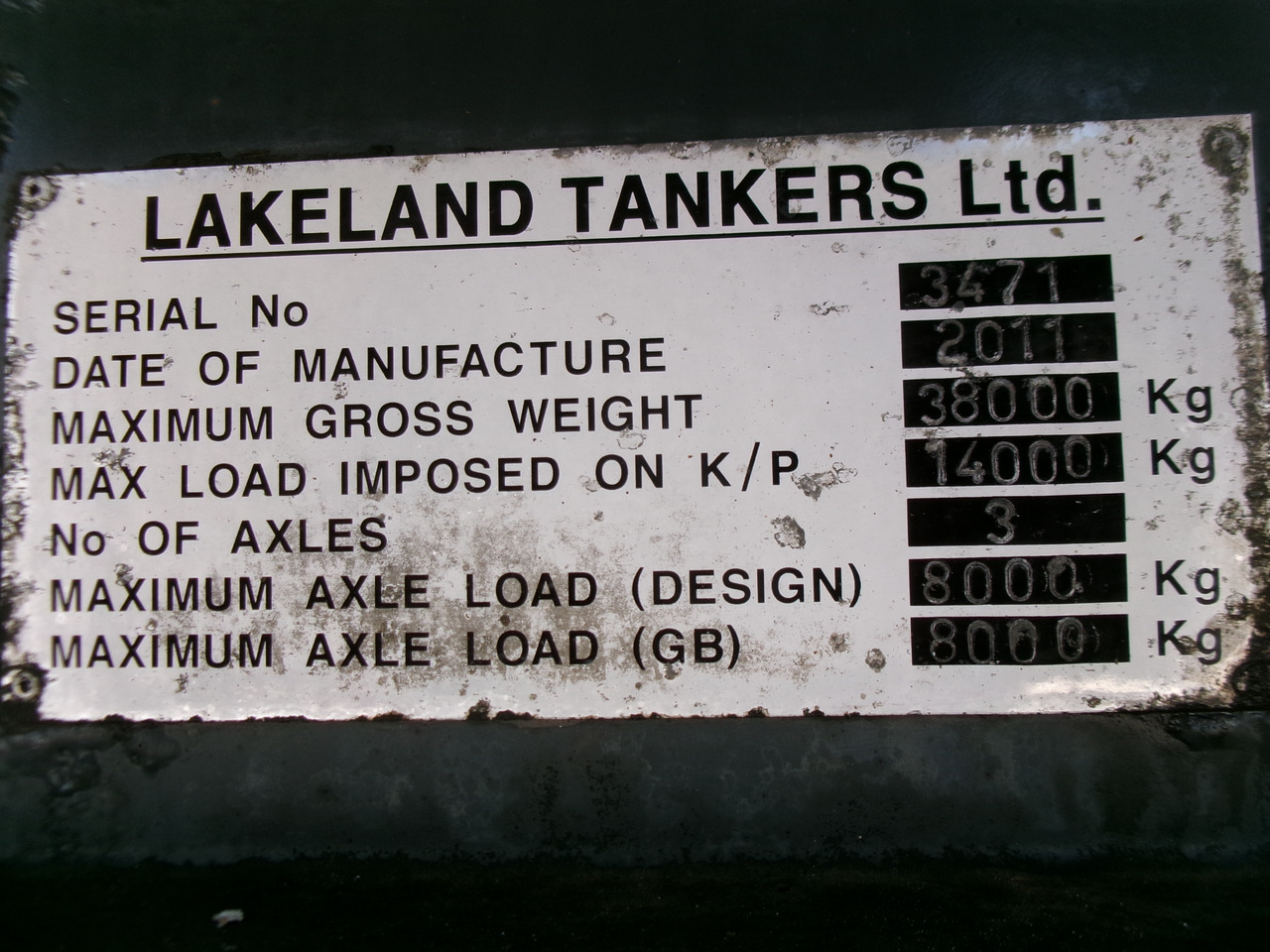 Semi-reboque cisterna para transporte de combustível Lakeland Fuel tank alu 42.8 m3 / 6 comp + pump: foto 29
