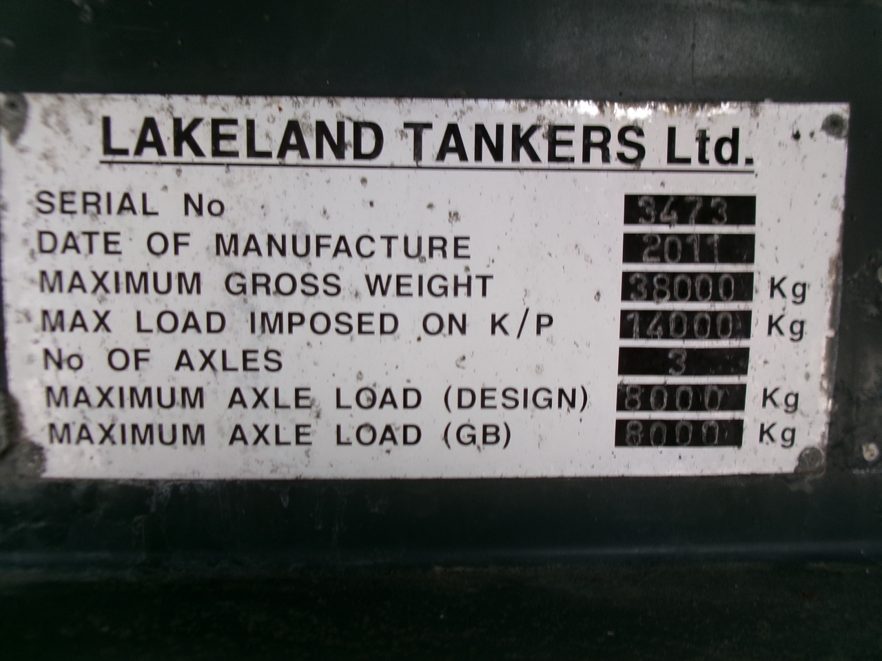 Semi-reboque cisterna para transporte de combustível Lakeland Fuel tank alu 42.8 m3 / 6 comp + pump: foto 37