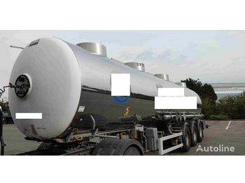 Semi-reboque cisterna para transporte de produtos químicos MAGYAR INOX 30000 liters: foto 1