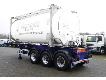 Semi-reboque transportador de contêineres/ Caixa móvel M & G 3-axle container trailer 20-30 ft: foto 3