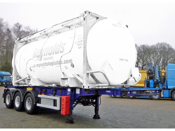Semi-reboque transportador de contêineres/ Caixa móvel M & G 3-axle container trailer 20-30 ft: foto 2