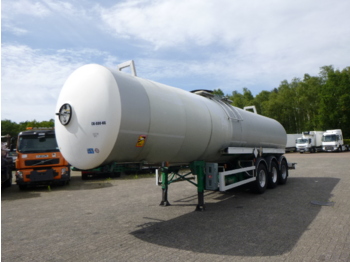 Semi-reboque cisterna para transporte de betume Magyar Bitumen tank inox 30 m3 / 1 comp: foto 1