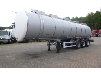 Semi-reboque cisterna para transporte de produtos químicos Magyar Chemical tank inox 37.5 m3 / 1 comp // ADR Valid til 26/03/2023: foto 1