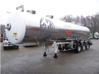 Semi-reboque cisterna para transporte de produtos químicos Maisonneuve Chemical tank inox 31.5 m3 / 1 comp: foto 1