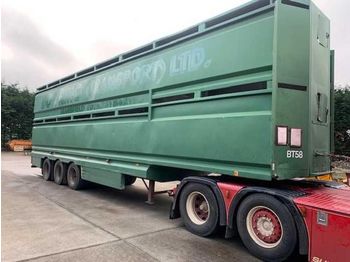 Semi-reboque transporte de gado Moorhill livestock trailer Single Decker: foto 1