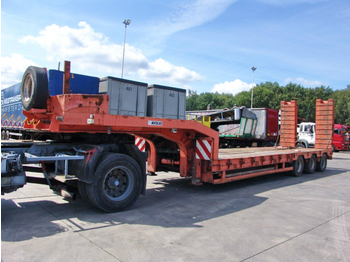 Semi-reboque baixa para transporte de máquinas pesadas Nicolas B32070 Tieflader: foto 1