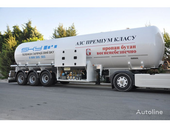 Semi-reboque cisterna para transporte de gás Özgül LPG TANK TRAILER: foto 3