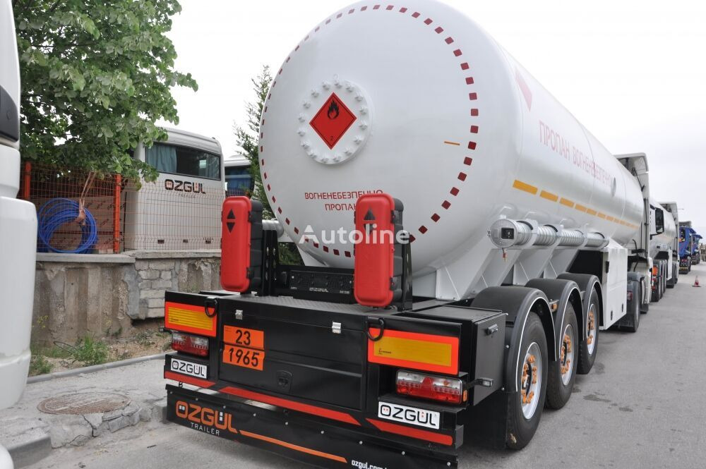 Semi-reboque cisterna para transporte de gás Özgül LPG TANK TRAILER: foto 9