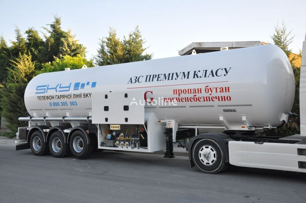 Semi-reboque cisterna para transporte de gás Özgül LPG TANK TRAILER: foto 4