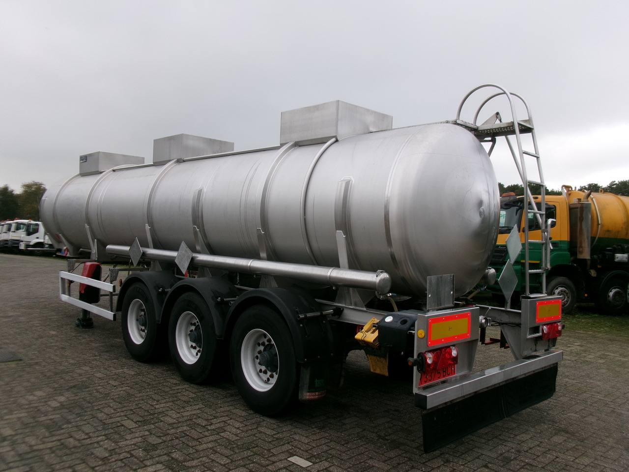 Semi-reboque cisterna para transporte de produtos químicos Parcisa Chemical tank inox L4BH 21.2 m3 / 1 comp / ADR 16/12/24: foto 3