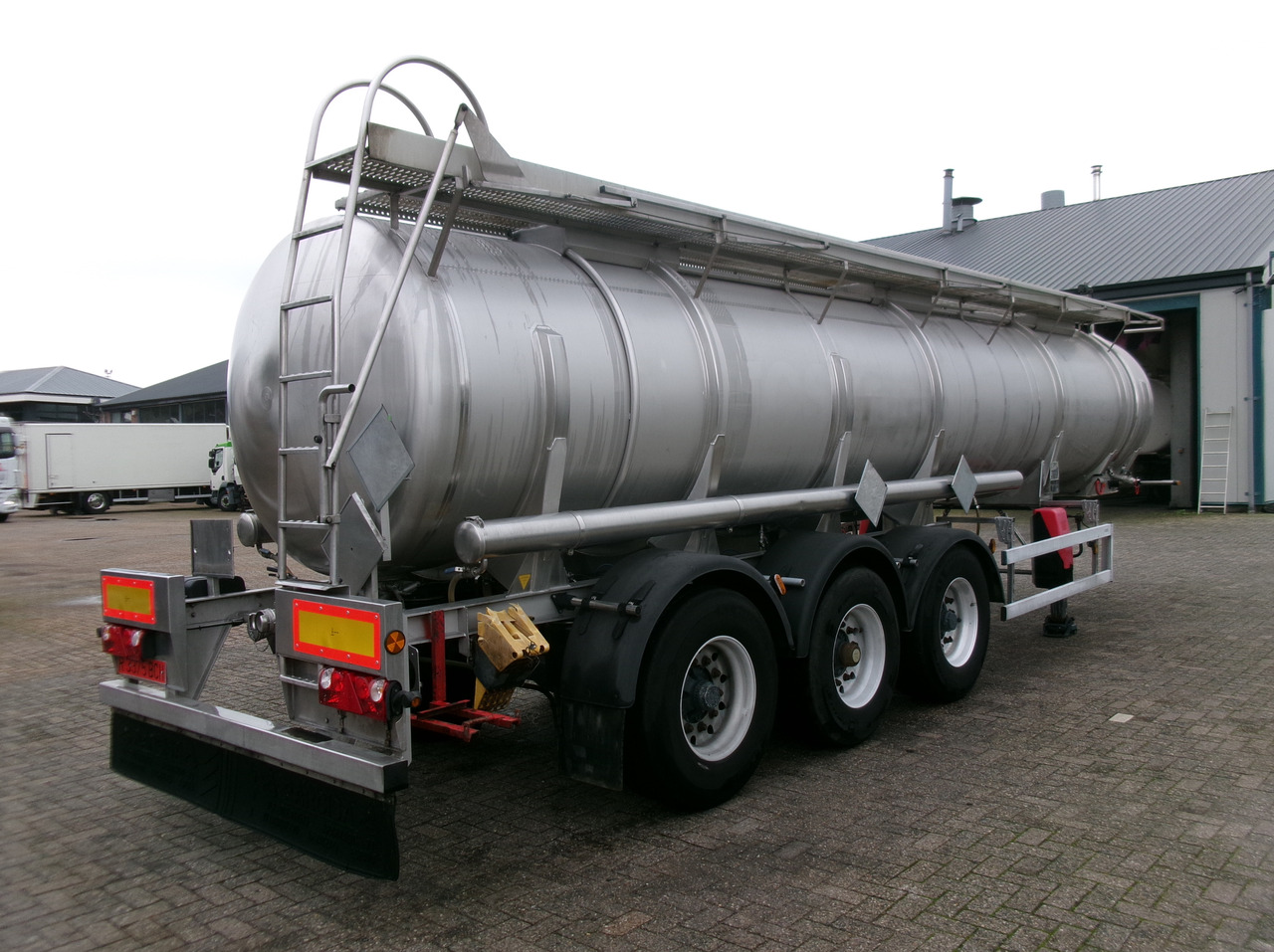 Semi-reboque cisterna para transporte de produtos químicos Parcisa Chemical tank inox L4BH 21.2 m3 / 1 comp / ADR 16/12/24: foto 4