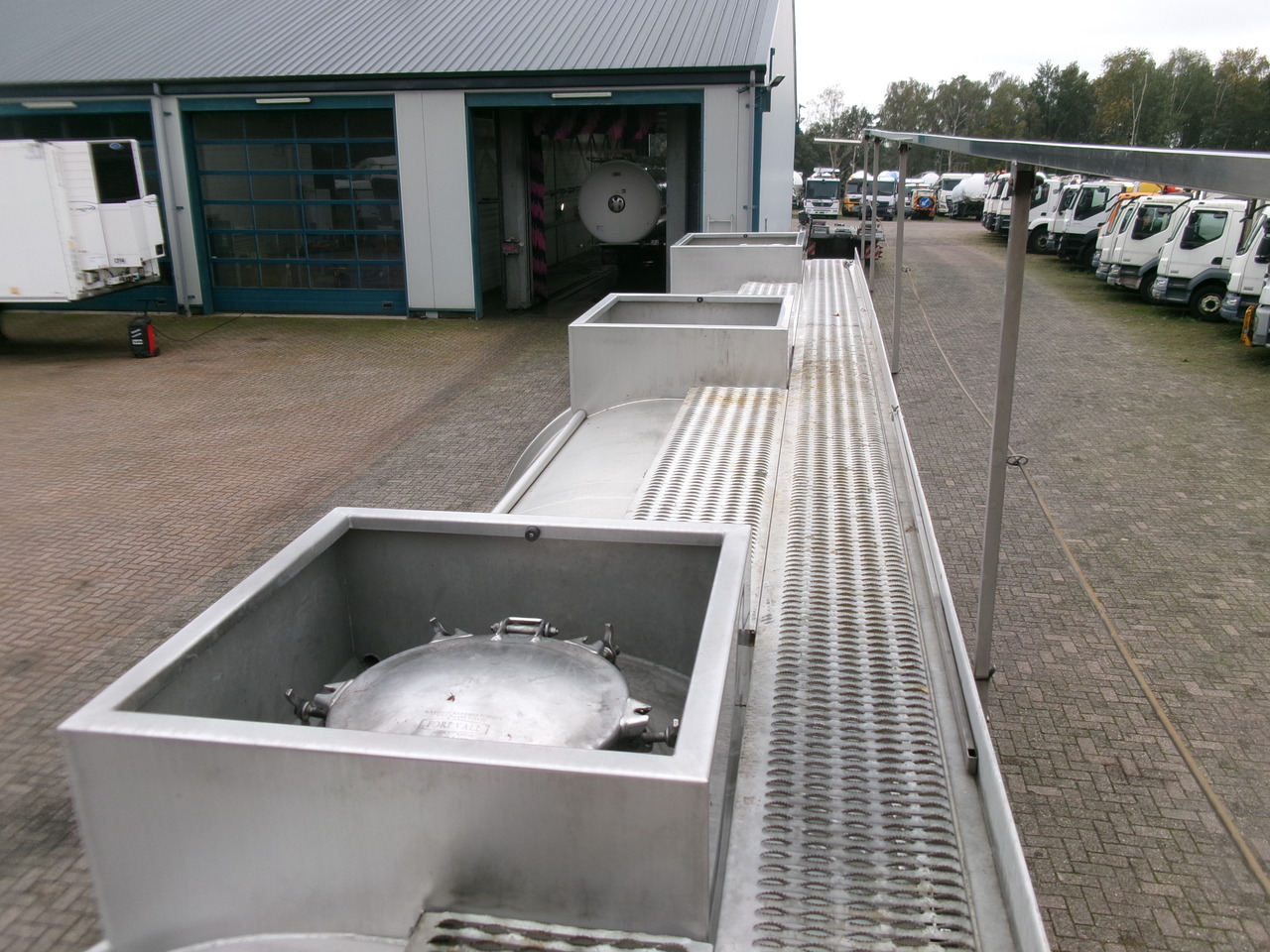 Semi-reboque cisterna para transporte de produtos químicos Parcisa Chemical tank inox L4BH 21.2 m3 / 1 comp / ADR 16/12/24: foto 16