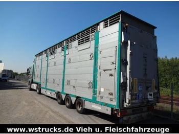 Semi-reboque transporte de gado Pezzaioli 3 Stock SBA 31  TYP 2 TOP ZUSTAND: foto 1