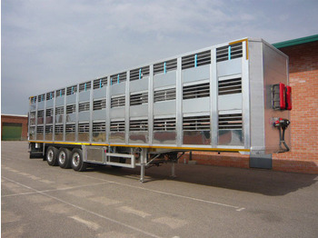 Semi-reboque furgão para transporte de animais Pezzaioli JAULA GANDERA 3CC: foto 1