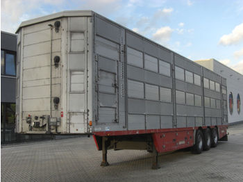 Semi-reboque transporte de gado Pezzaioli SBA63U / 3 Achsen / BPW-Achsen / 3 Stock: foto 1