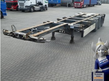 Semi-reboque transportador de contêineres/ Caixa móvel Schmitz Cargobull MULTI + HIGH CUBE SAF DISC LIFT AXLE: foto 1