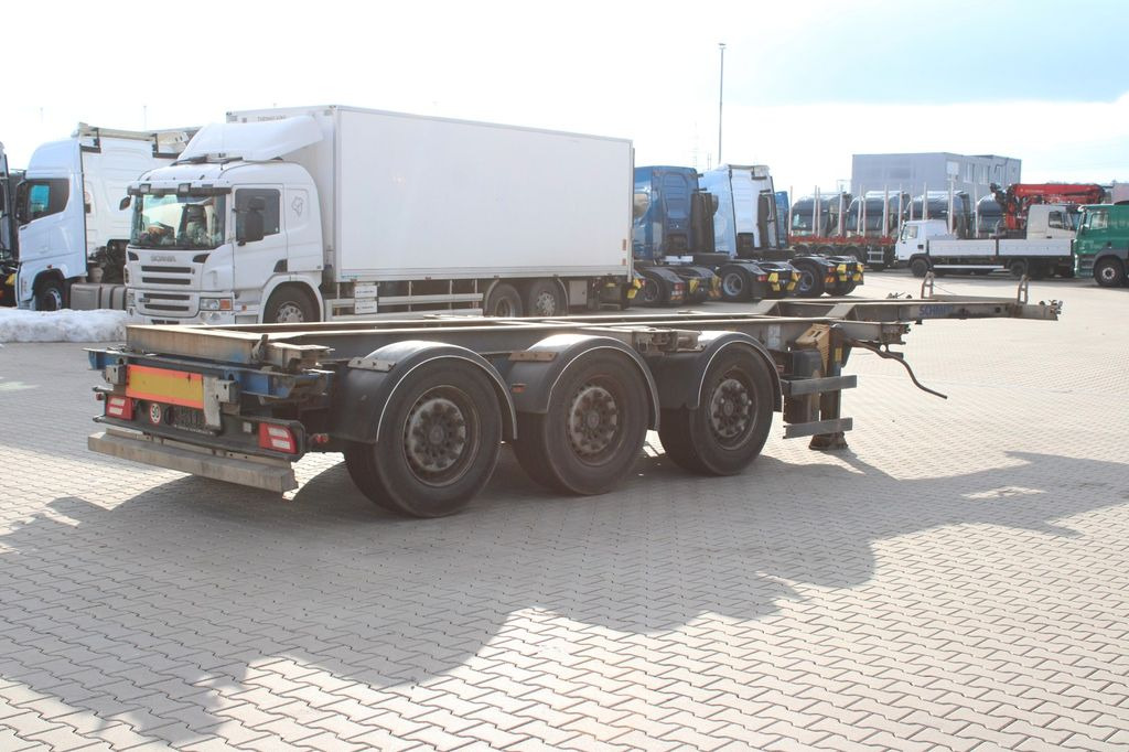 Semi-reboque transportador de contêineres/ Caixa móvel Schmitz Cargobull SCF 24, SAF, LIFTING AXLE, EXPANDABLE: foto 4