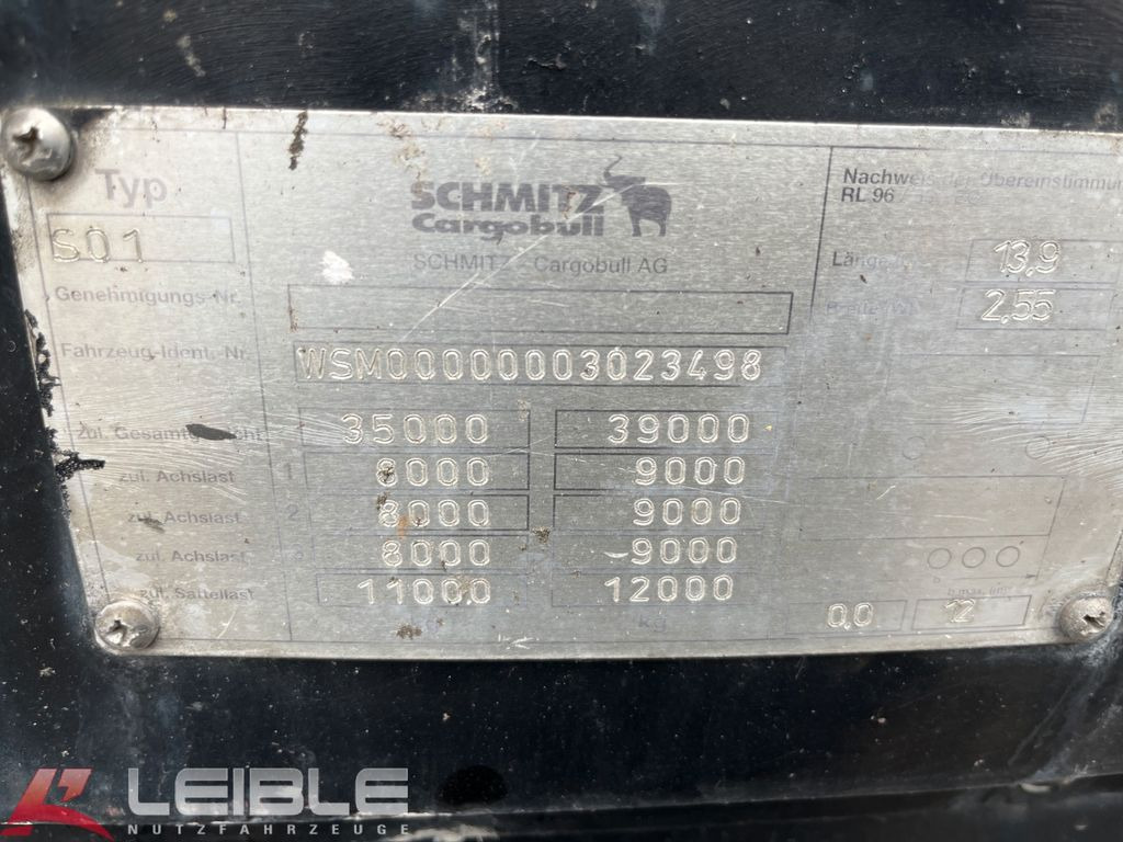 Semi-reboque de lona Schmitz Cargobull SCS 24/L-13.62 EB*Zertifikat Code XL*SAF m.Disc*: foto 17