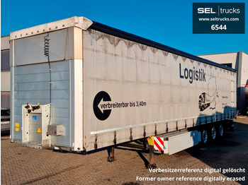 Semi-reboque de lona Schmitz Cargobull SCS 24/L-13.62 X-Light / Verbreiterbar / Hubdach: foto 1