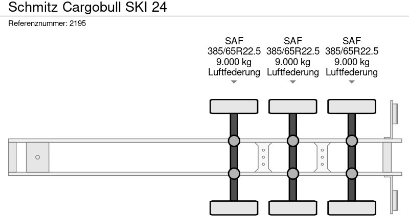 Semi-reboque basculante Schmitz Cargobull SKI 24: foto 17