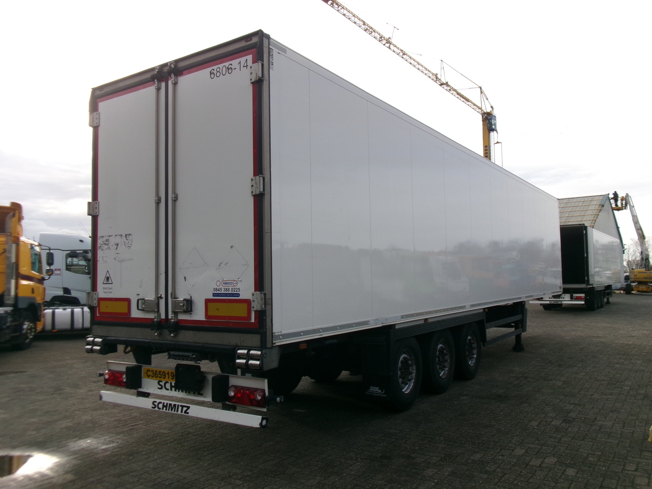 Semi-reboque frigorífico Schmitz Frigo trailer + Carrier Vector 1350: foto 4