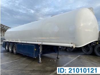 Semi-reboque cisterna para transporte de combustível Schrader Tank 44900 liter: foto 1