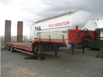 ASCA Machine carrier semi trailer - Semi-reboque baixa