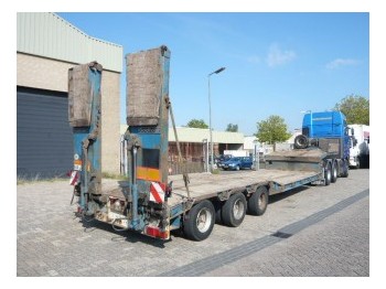 Goldhofer 3 axel low loader trailer - Semi-reboque baixa