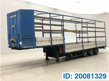 METACO Low bed tautliner trailer - Semi-reboque baixa