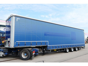 Wecon JUMBO GARDINENSATTEL /MEGA 101m3 /MASCHINENTRANS  - Semi-reboque baixa