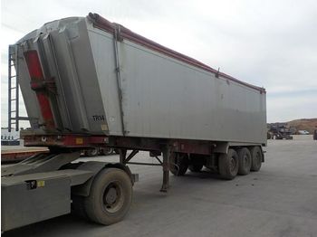  2007 Weightlifter Tri Axle Insulated Bulk Tipping Trailer c/w WLI, Easy Sheet (Plating Certificate Available, Tested 05/20) - Semi-reboque basculante