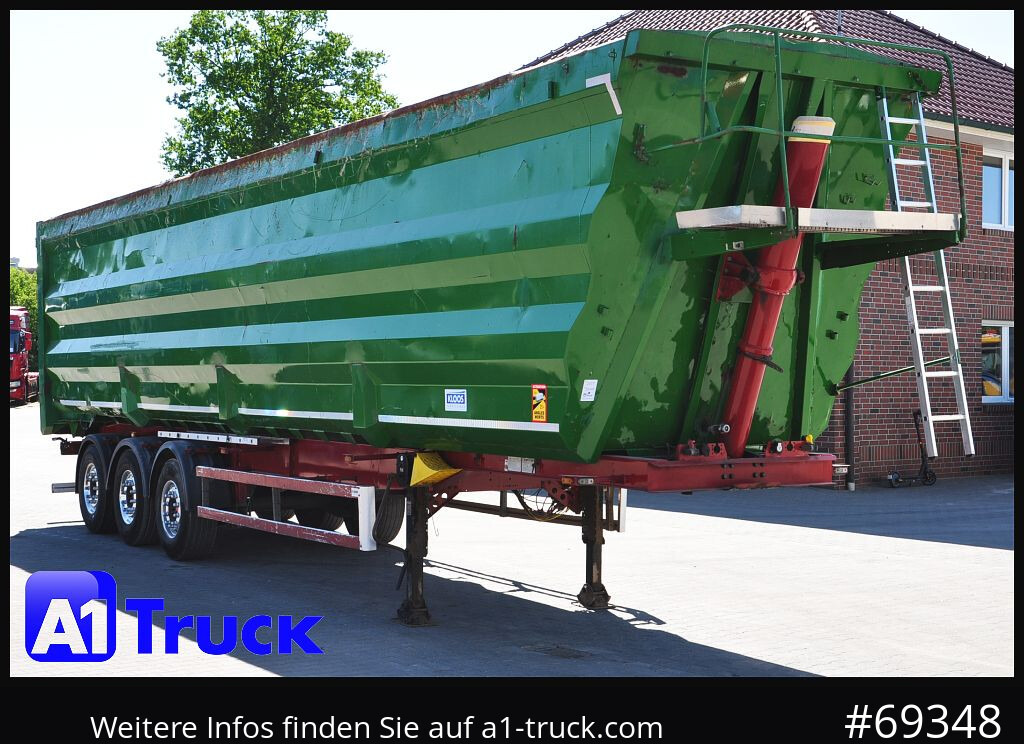Semi-reboque basculante KEMPF Kloos, Kippmulde, Stahl, 65m³, Liftachse,