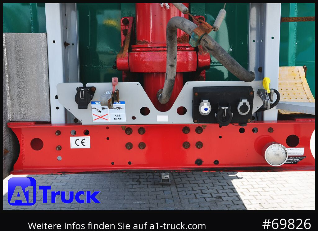 Semi-reboque basculante LANGENDORF SKA 24/30, 34m³  Alu, Liftachse, Alufelgen,
