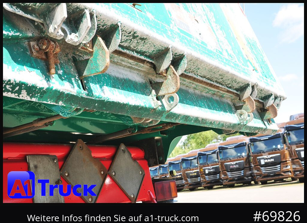Semi-reboque basculante LANGENDORF SKA 24/30, 34m³  Alu, Liftachse, Alufelgen,