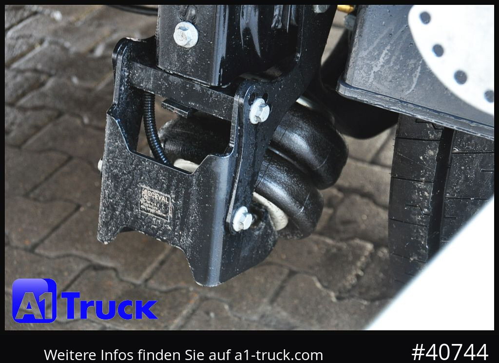 Semi-reboque basculante REISCH RHKS, Alu 50m³, NEU Kombitüren, Lift Alu, LED