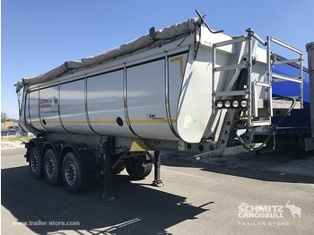 Semi-reboque basculante SCHMITZ Auflieger Kipper Stahlrundmulde Insulated