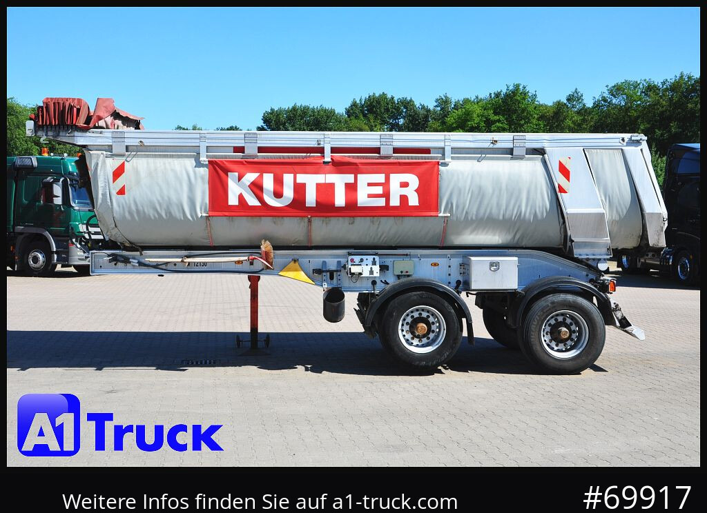 Semi-reboque basculante SCHWARZMUELLER Alu, Isoliert,Lift, 4450Kg.