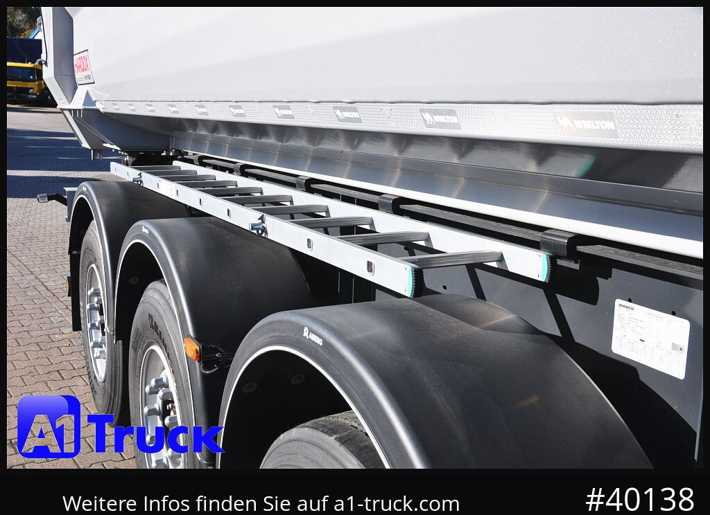Semi-reboque basculante WIELTON Wielton 26m³ Strong Master Stahl