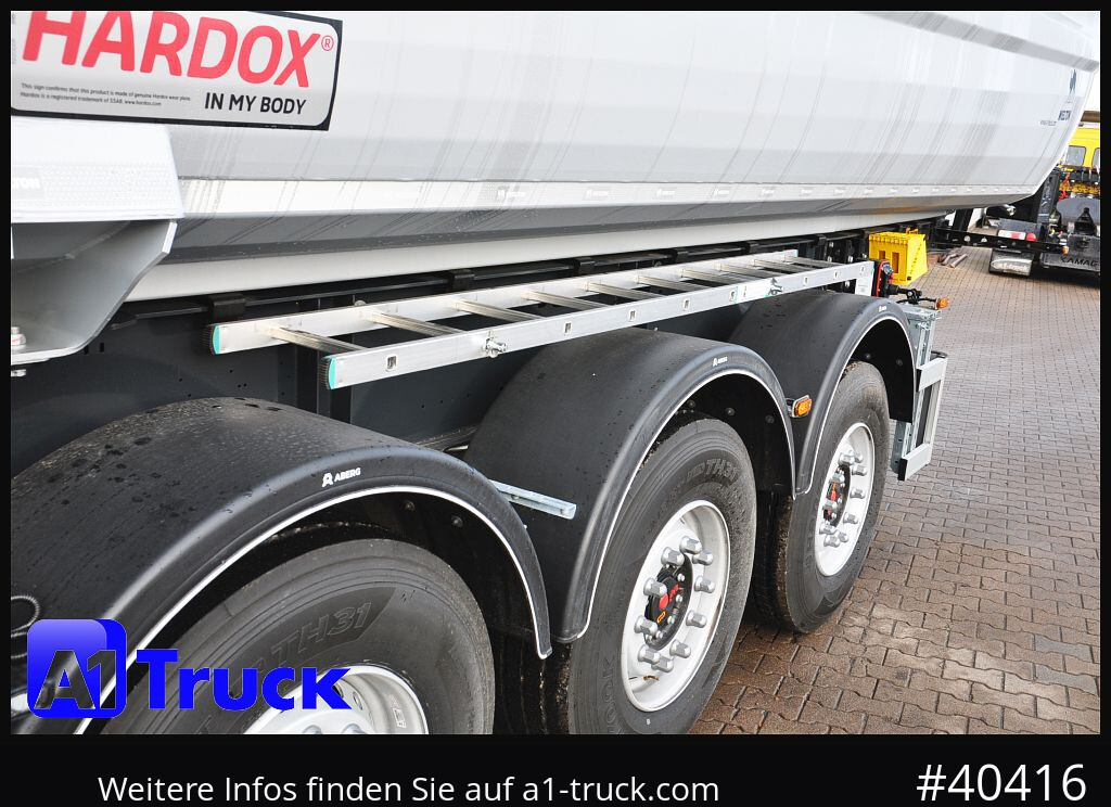 Semi-reboque basculante WIELTON Wielton 26m³ Strong Master Stahl