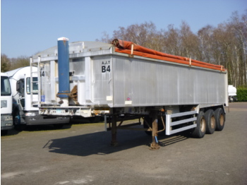 Weightlifter Tipper trailer alu 28 m3 + tarpaulin - Semi-reboque basculante