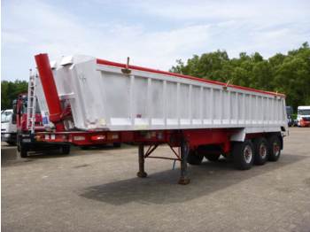 Weightlifter Tipper trailer alu / steel 34.5 m3 + tarpaulin - Semi-reboque basculante