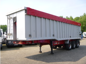 Wilcox Tipper trailer alu 54 m3 + tarpaulin - Semi-reboque basculante